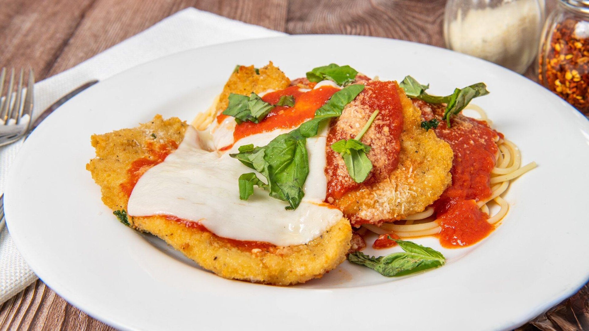 Lunch Chicken Parmigiana Pasta