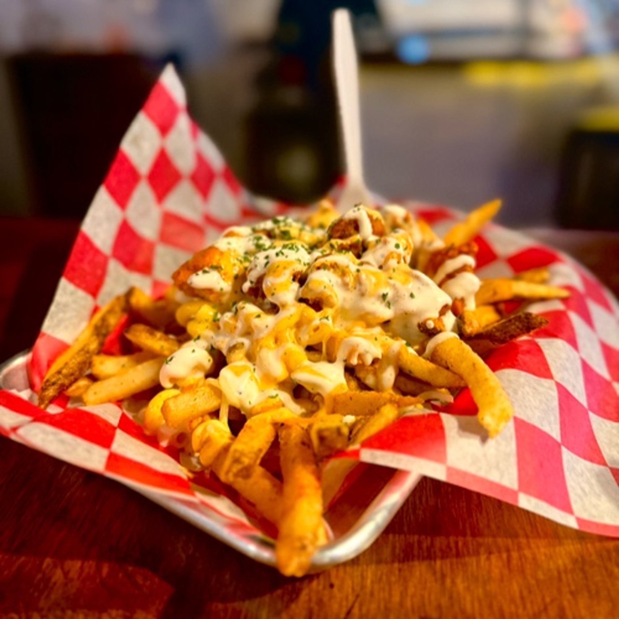 Mac N Cheese Loaded Fries