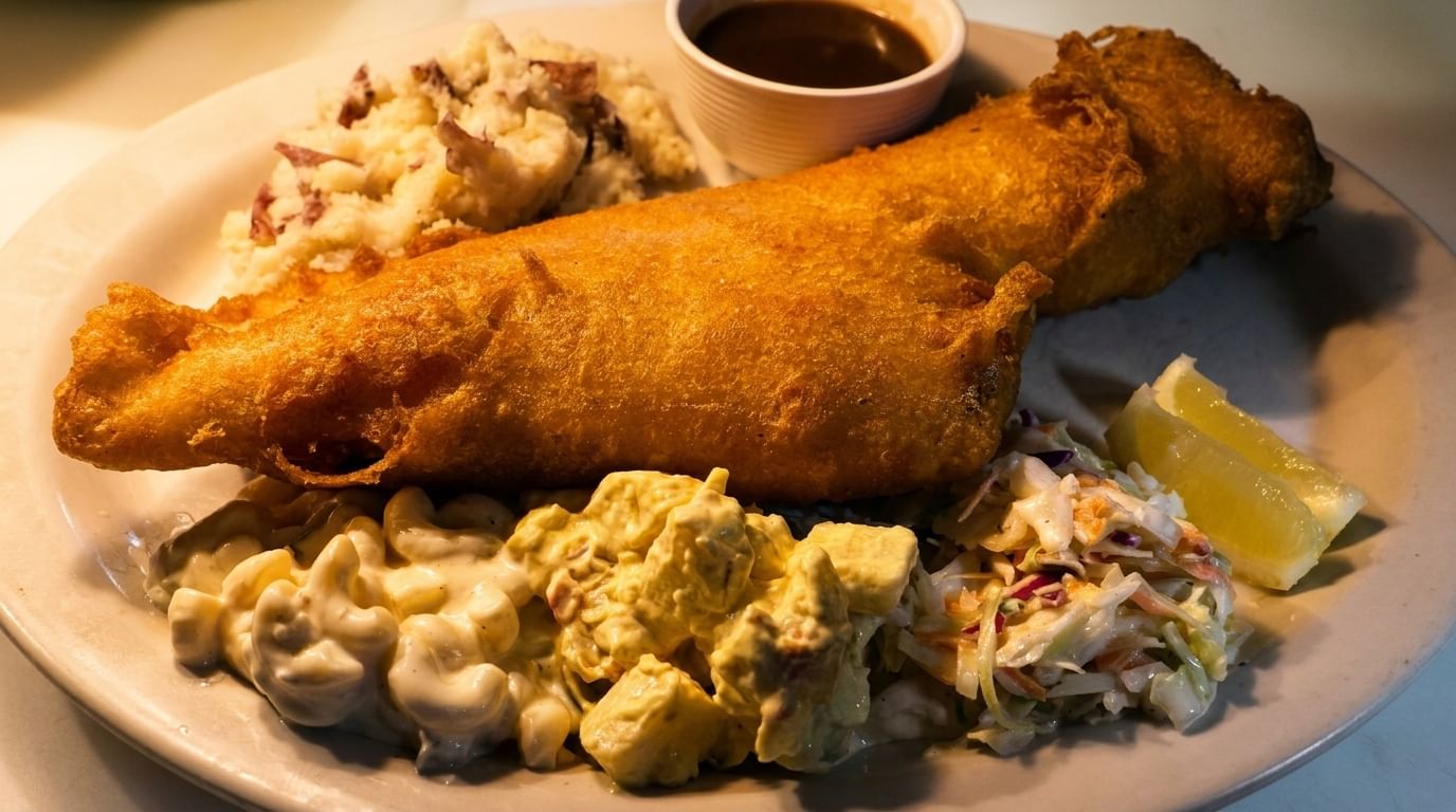 Beer Battered Haddock