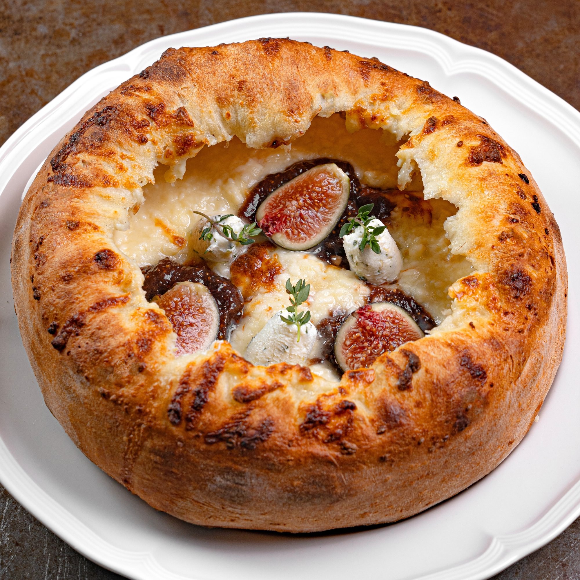 Khachapuri with Fig