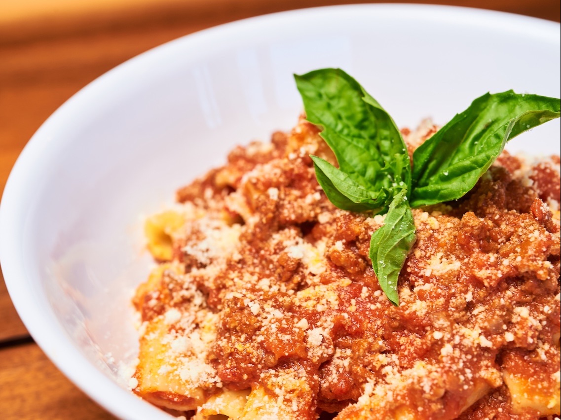Ricatoni Al Bolognese Special