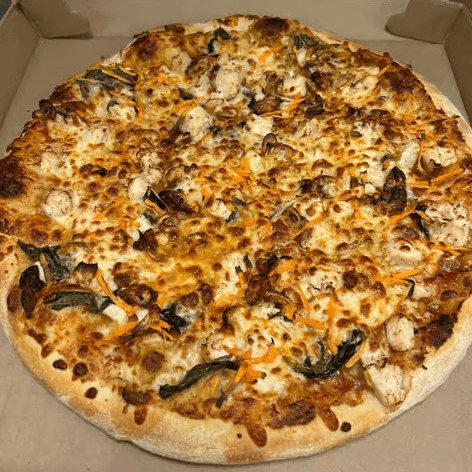 Spicy Thai Basil Chicken Pizza