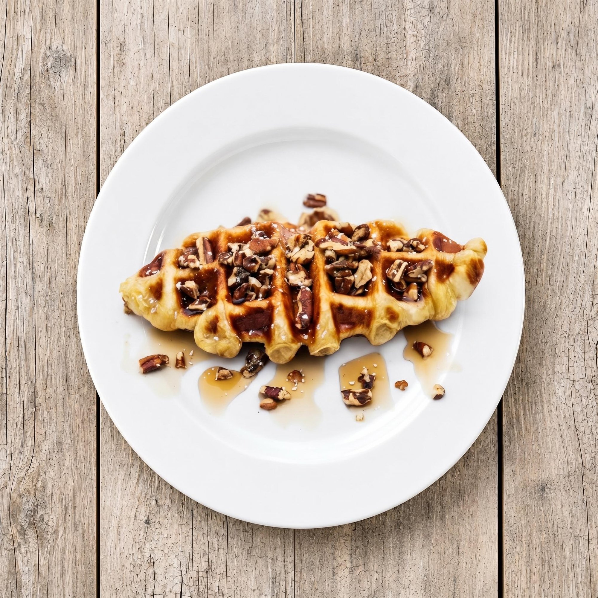 Maple Pecan Croffle