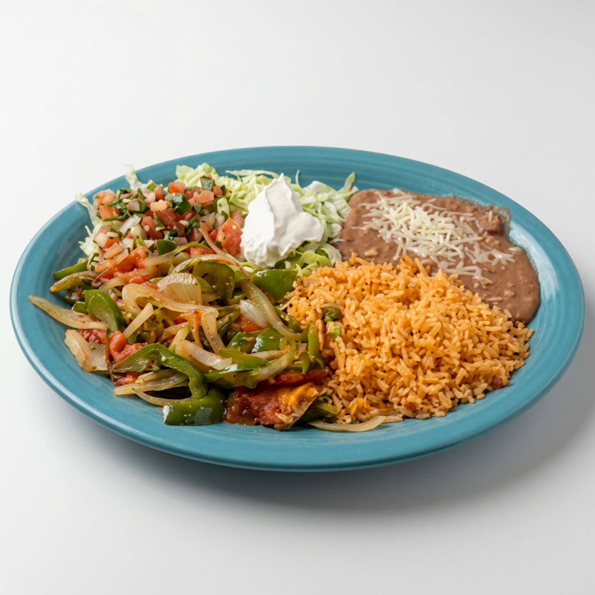 Lunch Vegetarian Fajitas