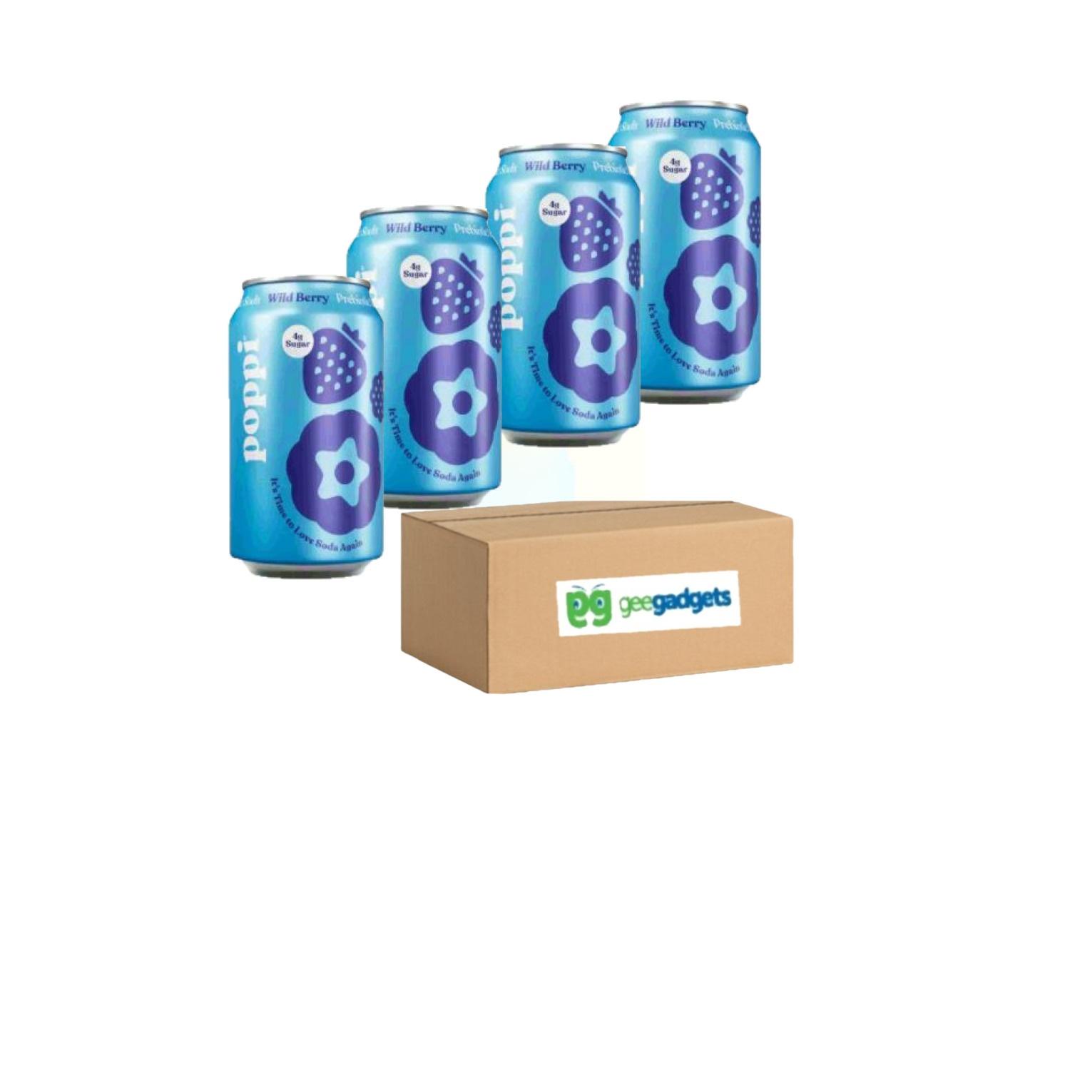 Poppi Probiotic Soda Wild Berries