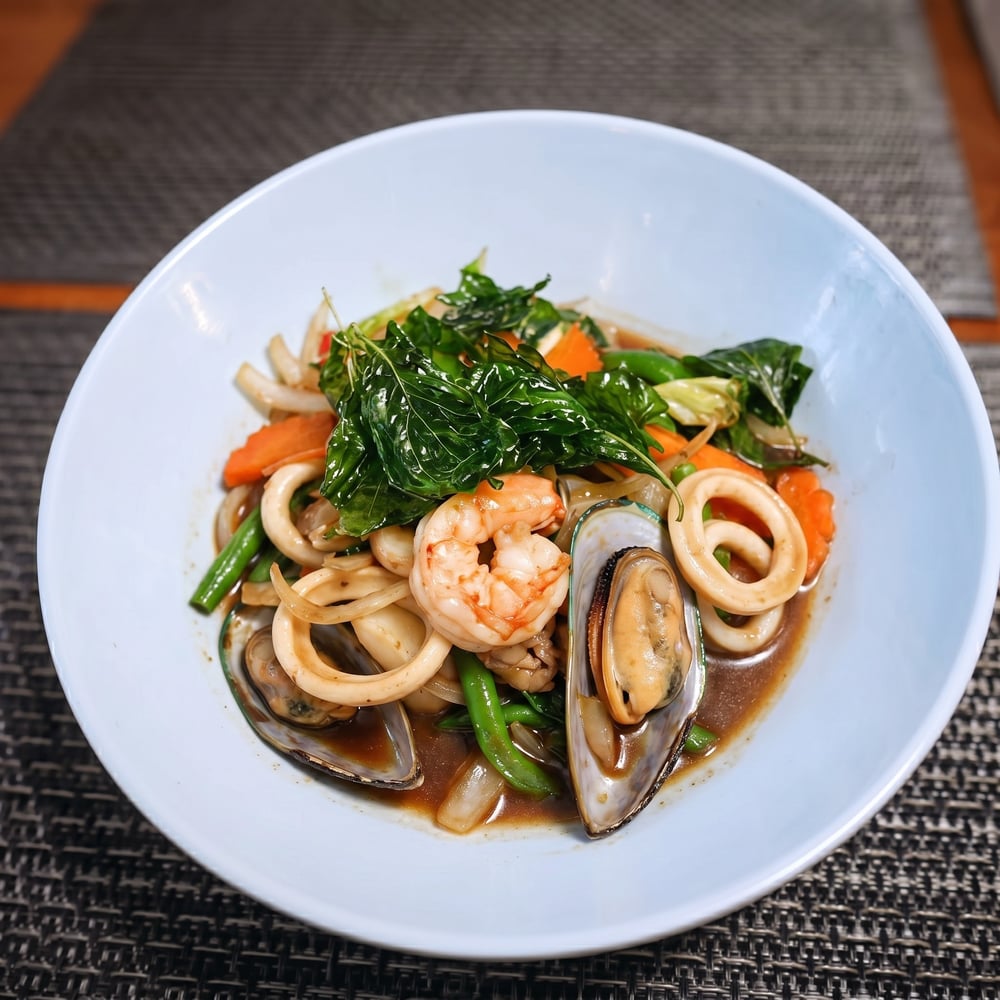 Seafood Hot Plate