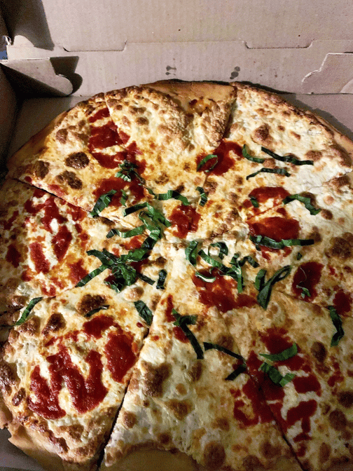 Large Margherita Pizza