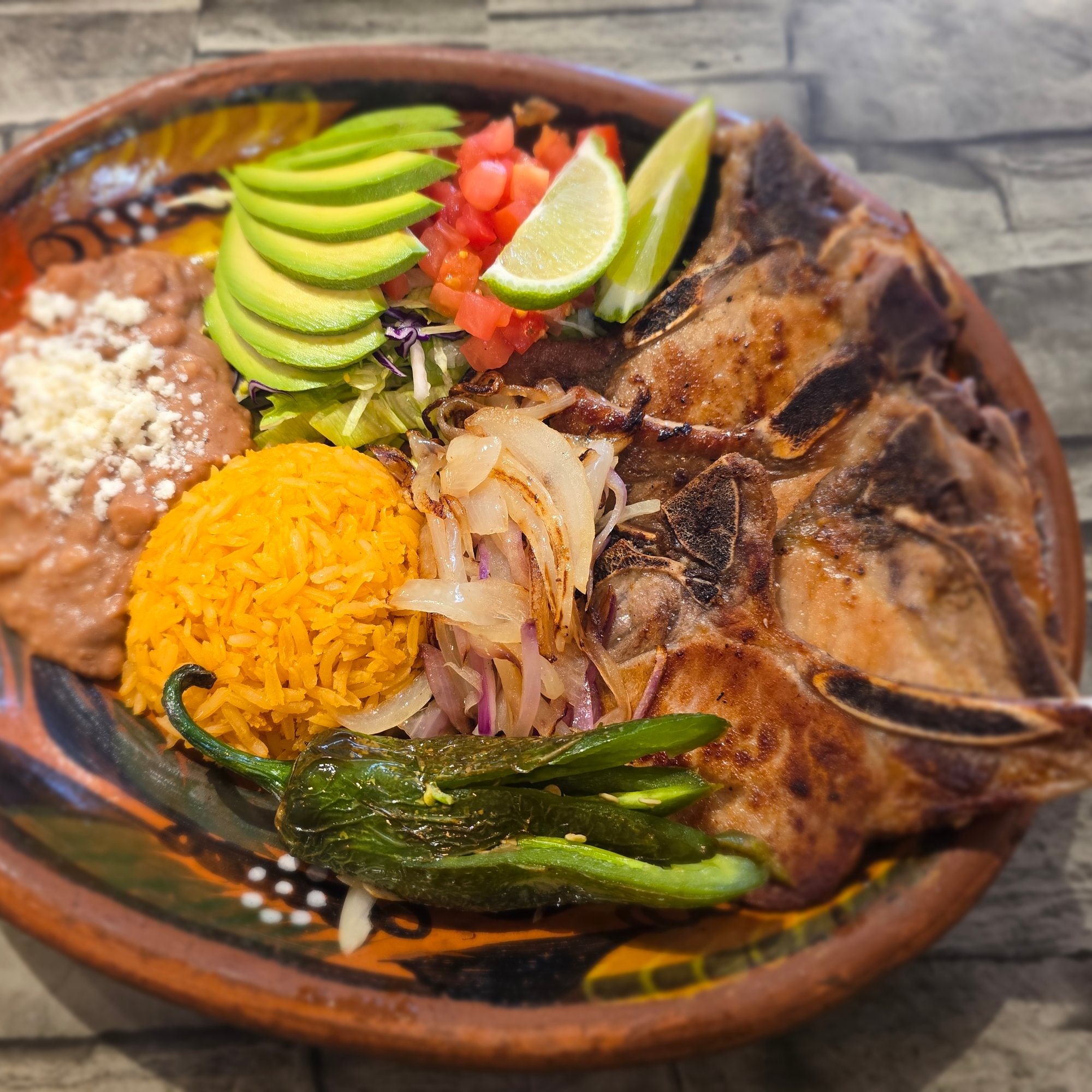 Chuletas Asadas (Grilled Chops)