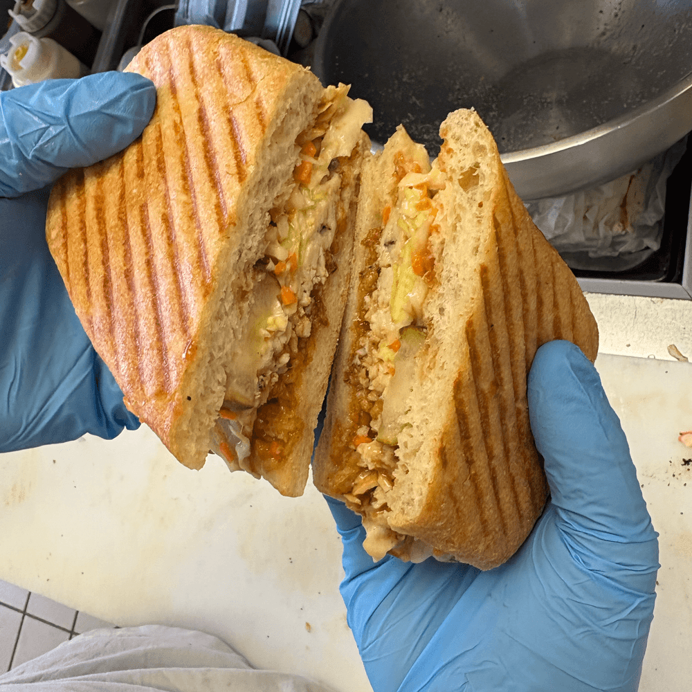 All American BBQ Chicken Panini