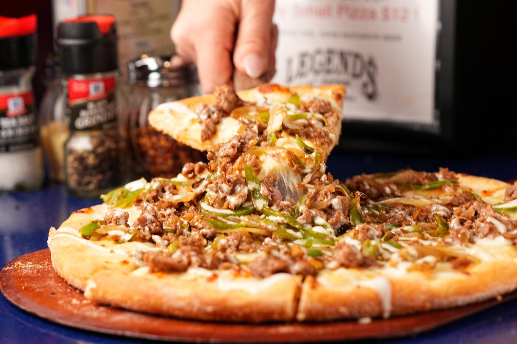Philly Cheese Steak Pizza - Large