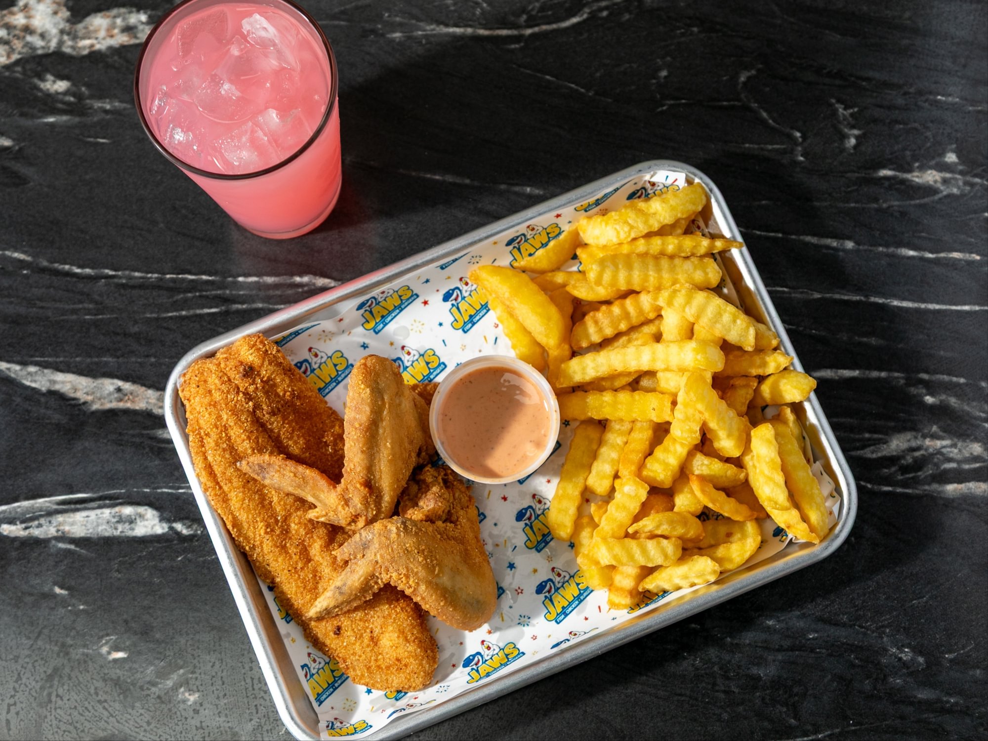 1 Fish & 2 Wings