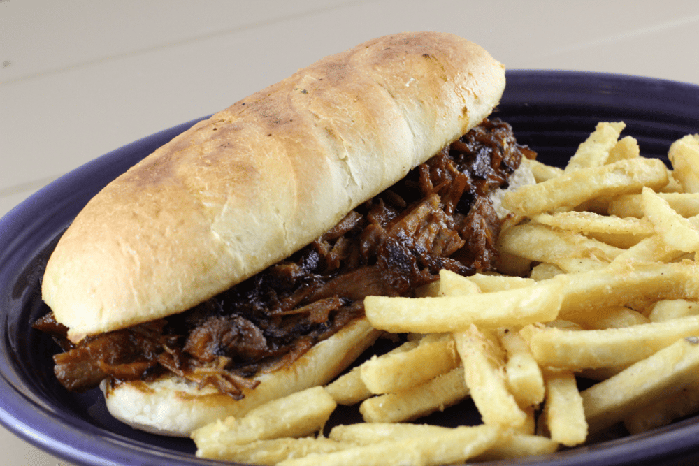 BBQ Pulled Pork Sub