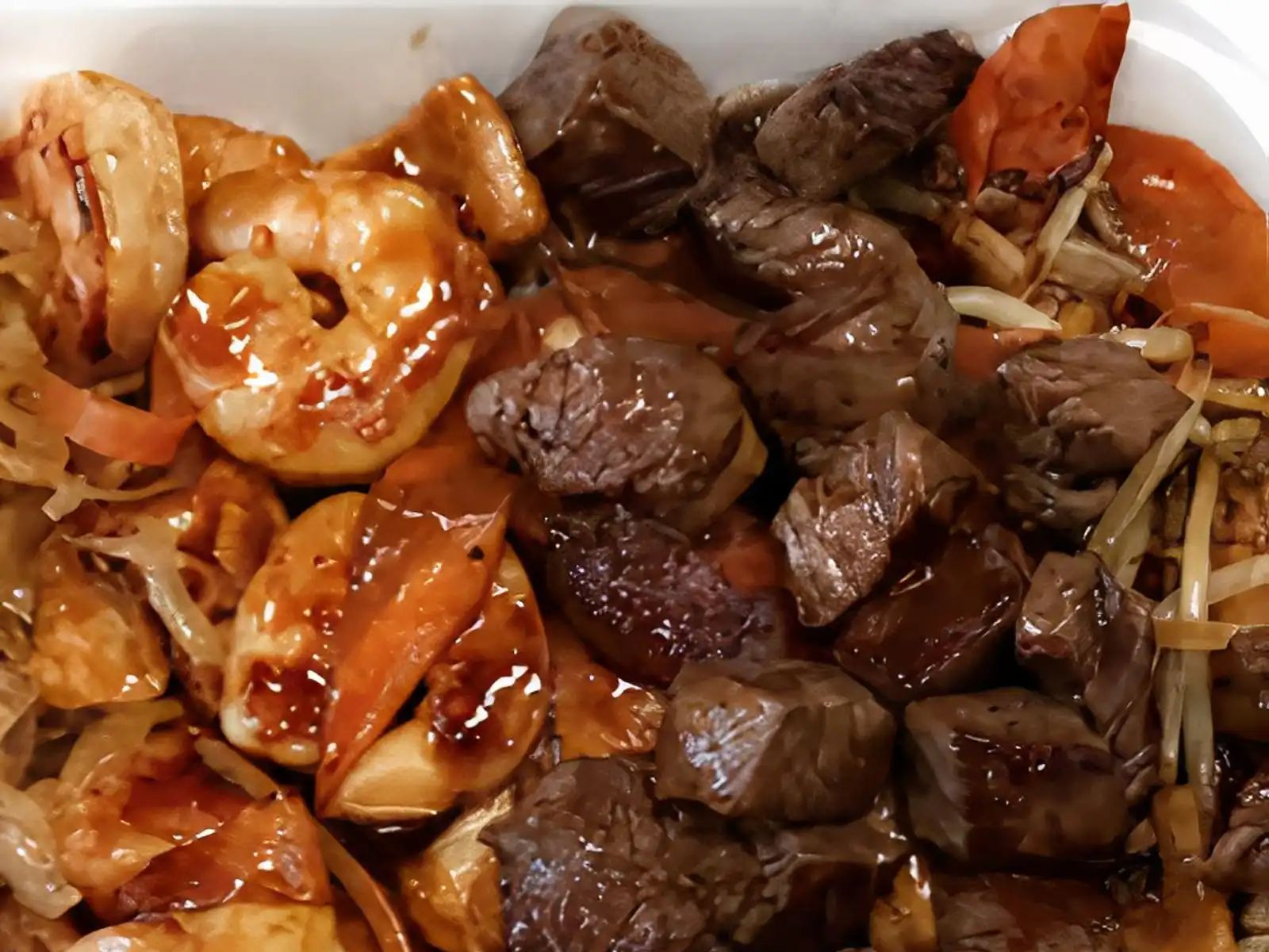 Noodle Steak & Scallop