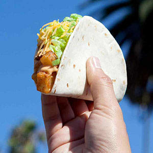 Spicy Potato Soft Taco