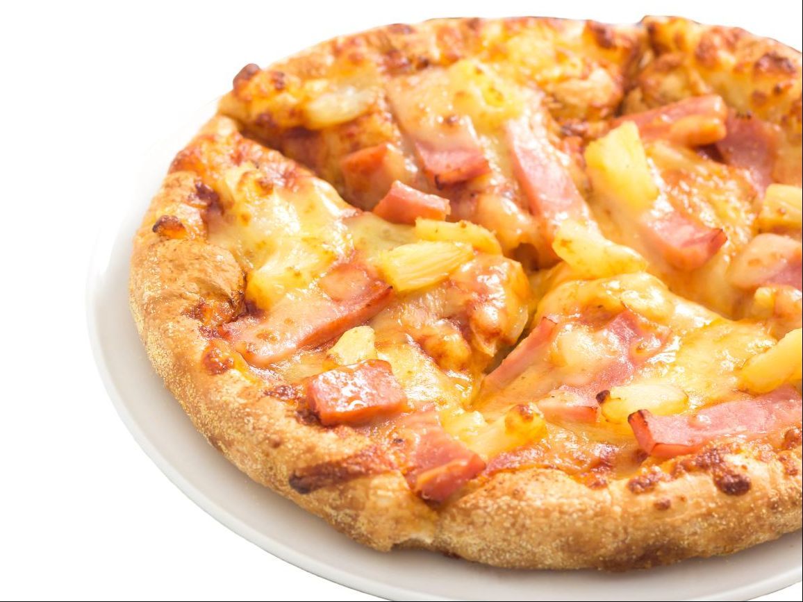 Deep Dish Hawaiian Pizza