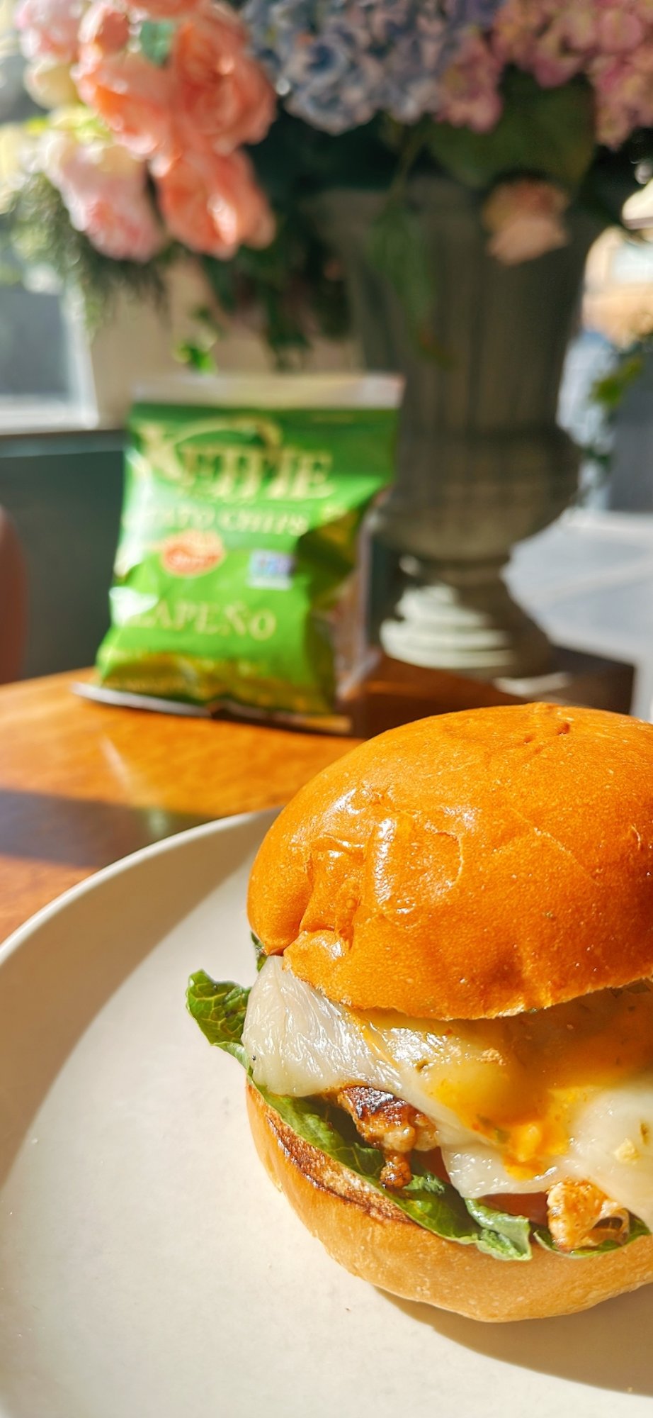 Grilled Hawaiian Chicken Burger