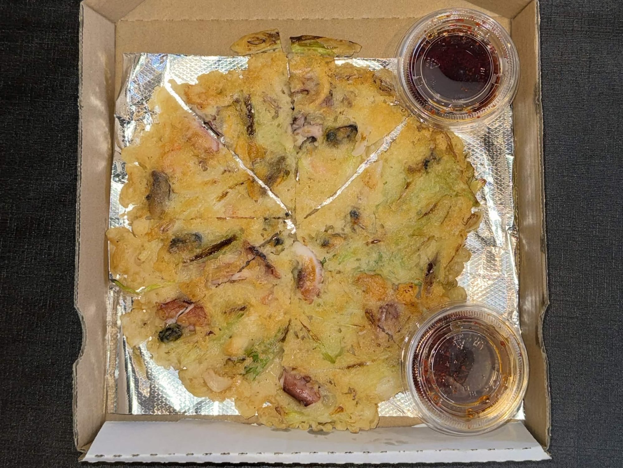 Seafood Pancake