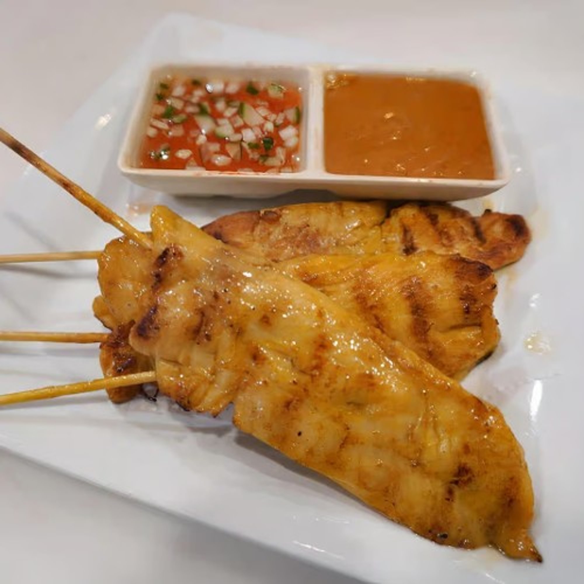 Chicken Satay (4 Sticks)