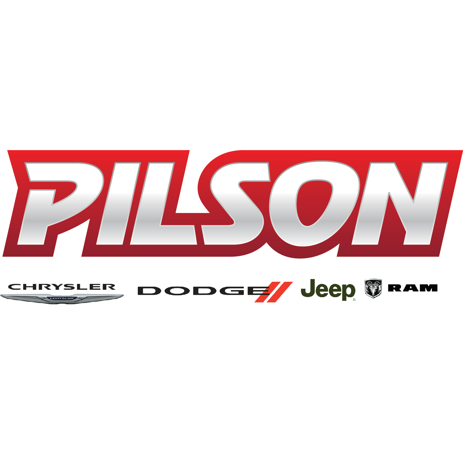 Pilson Chrysler Jeep Dodge Ram Logo
