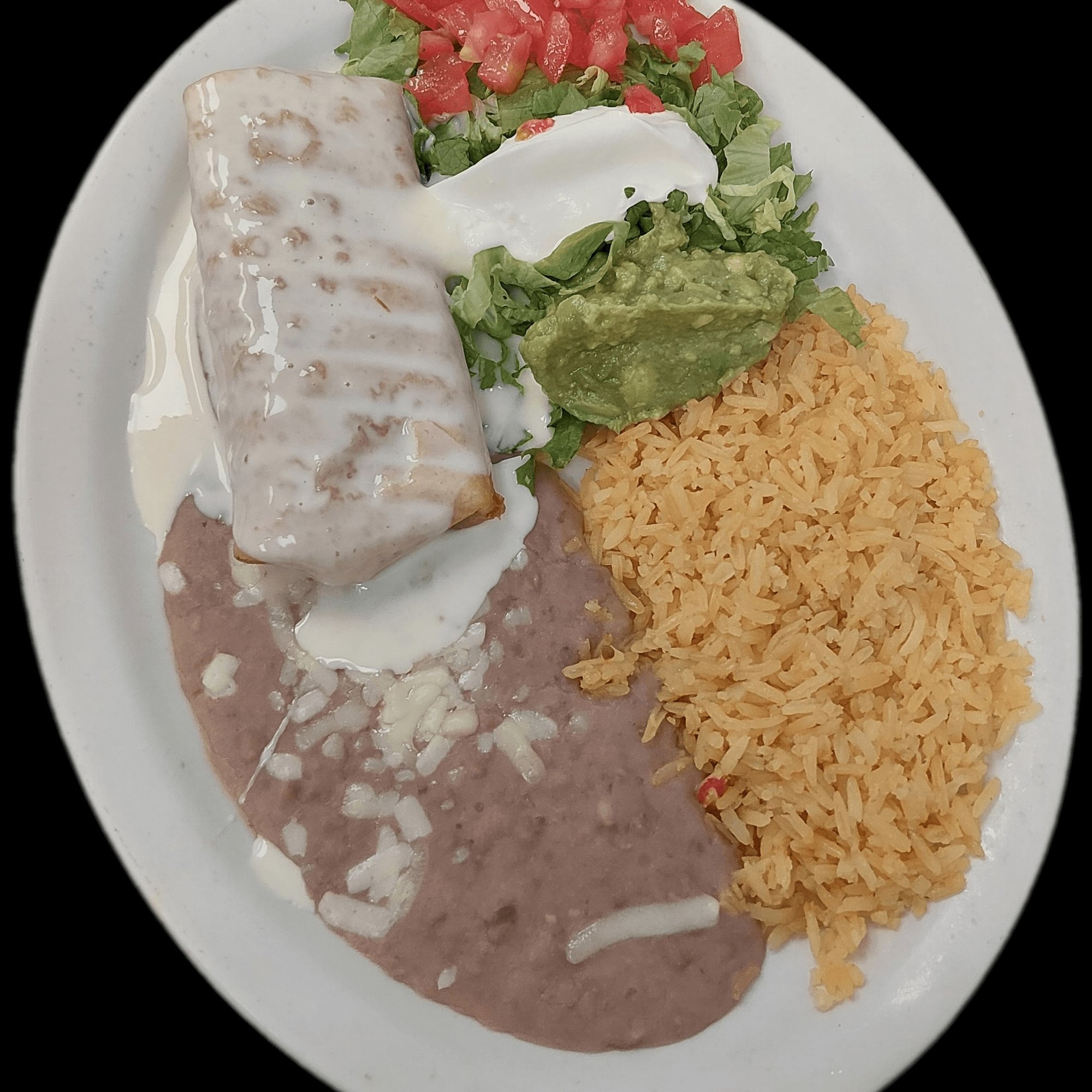 Chimichanga Lunch