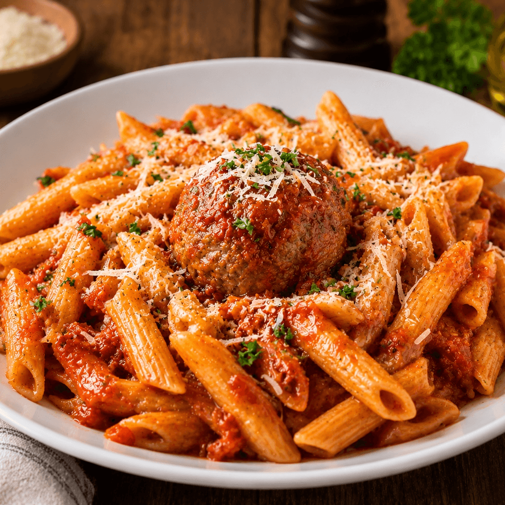 Pasta with Meatballs