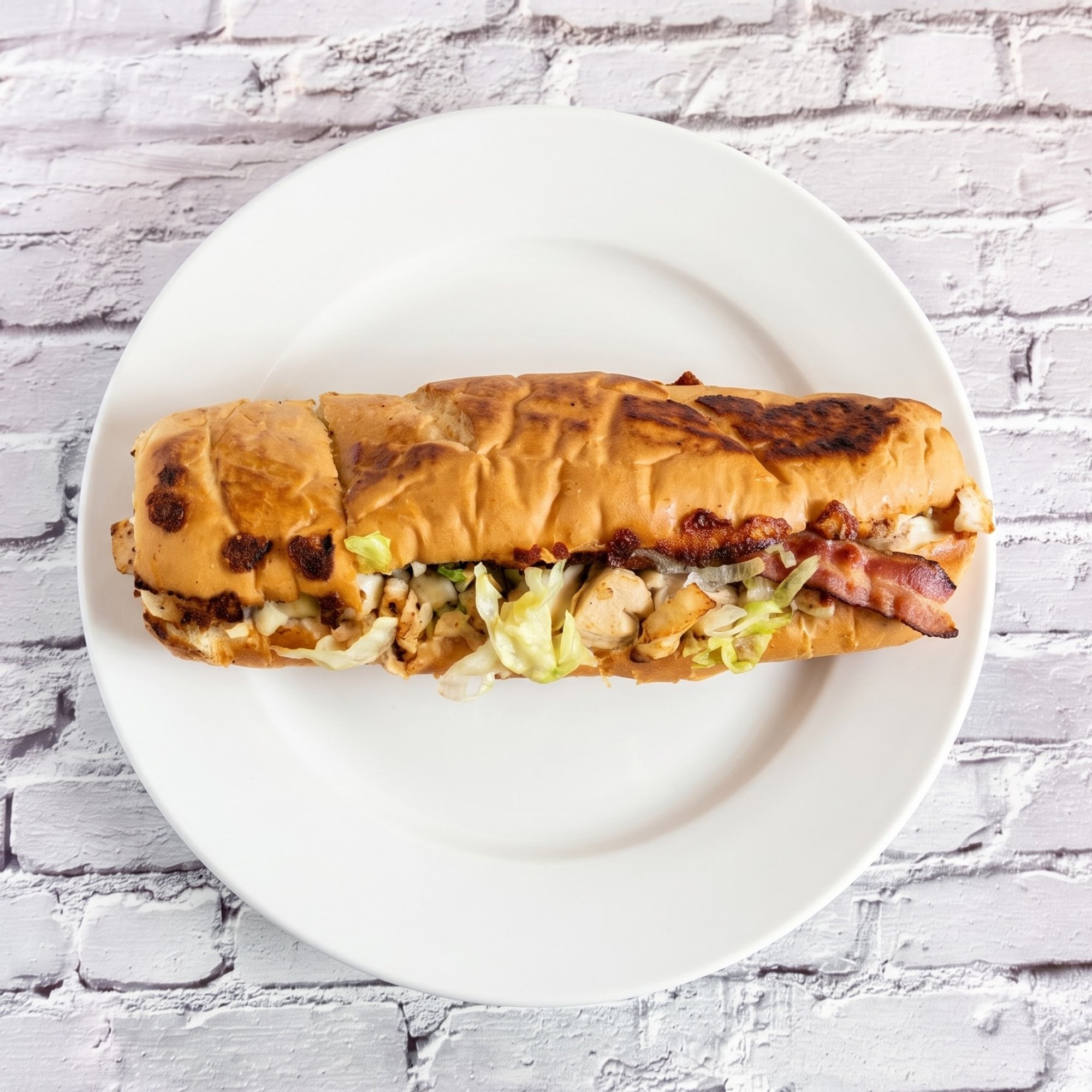 Chicken Bacon Ranch Grinder