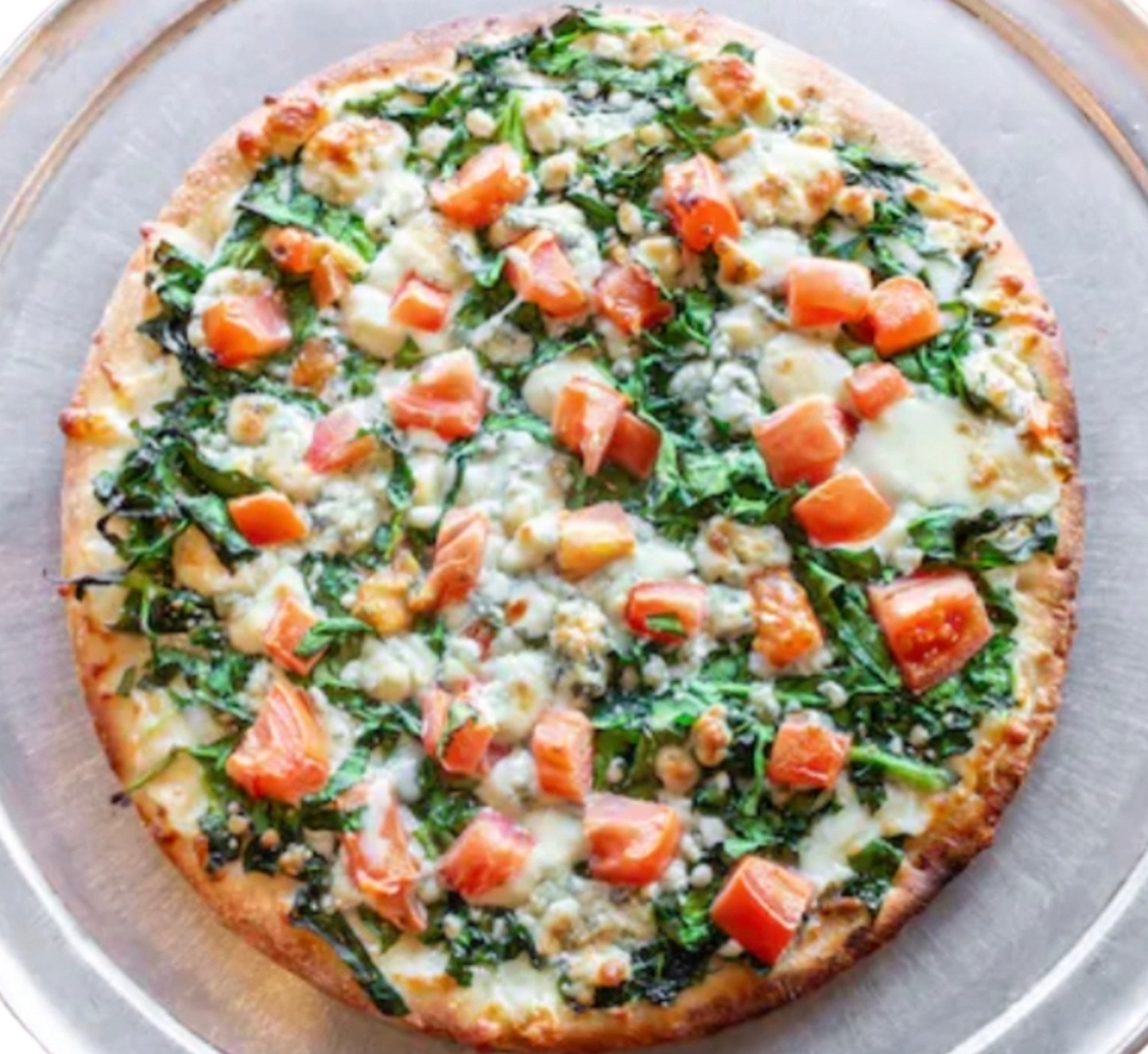 11" Spinach Gorgonzola Pizza