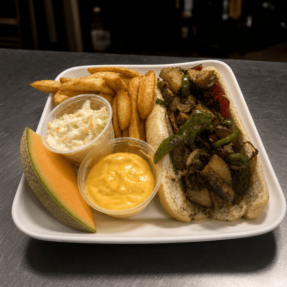 Italian Cheesesteak Sandwich Platter