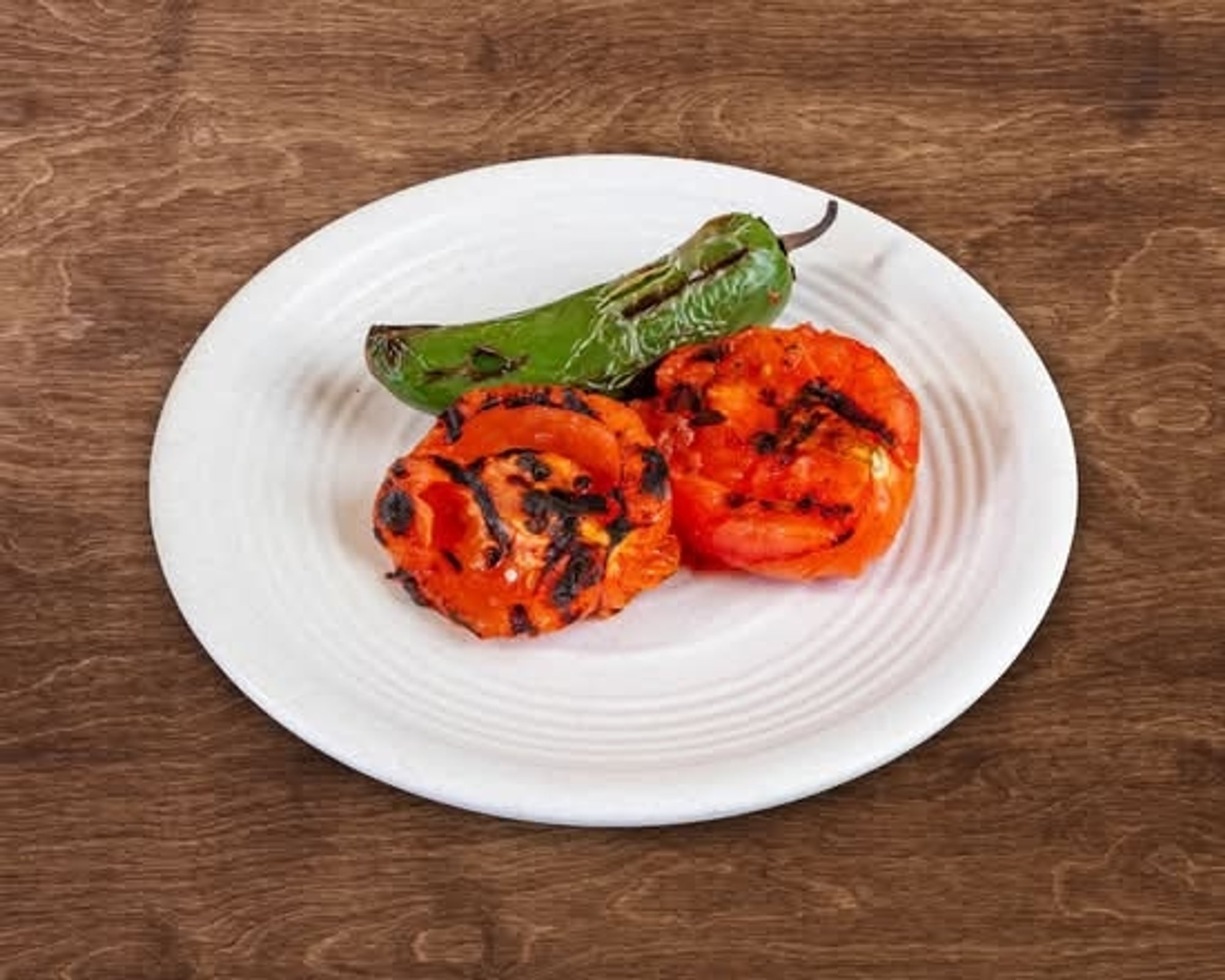 Grilled Tomato & Jalapeno