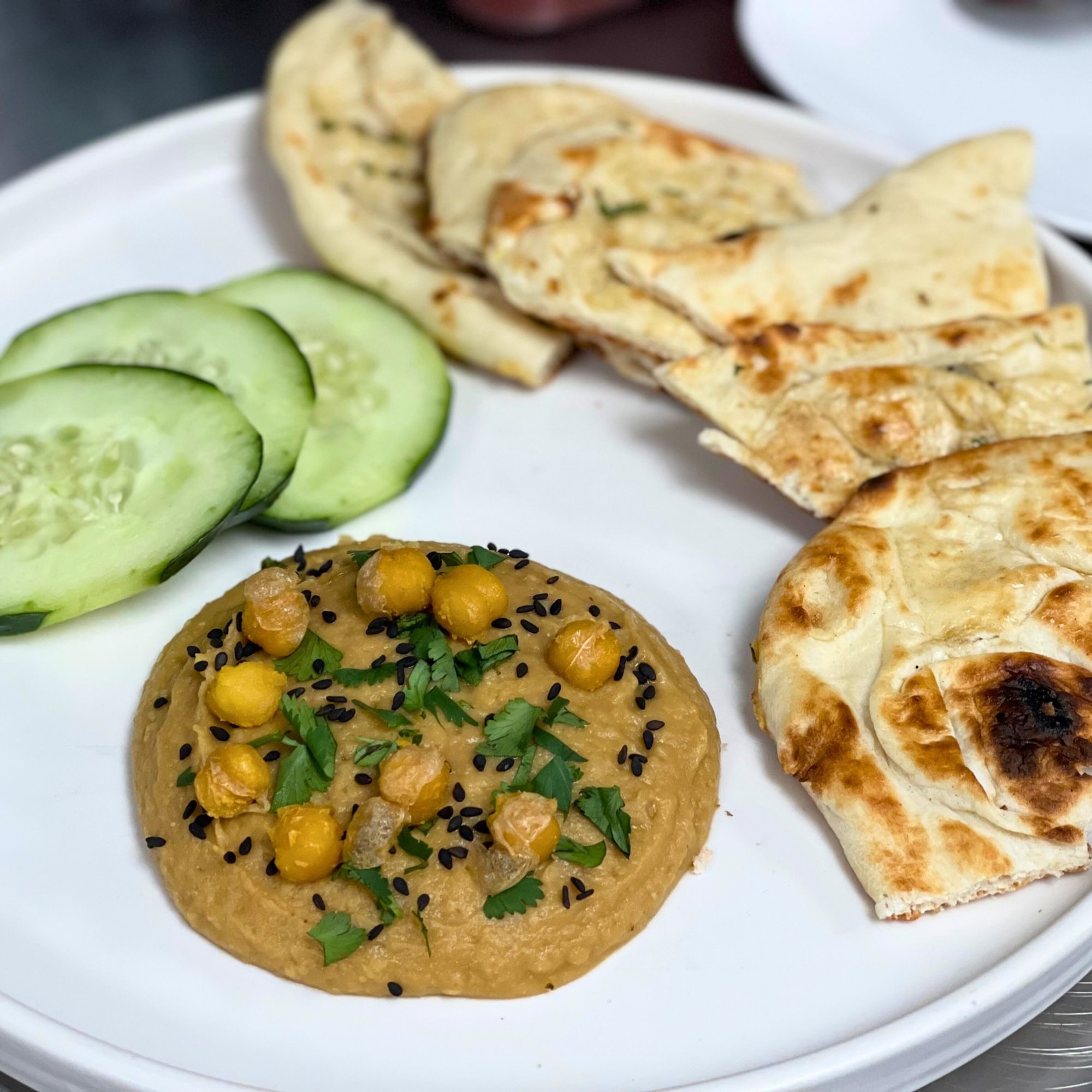 Black Garlic Hummus