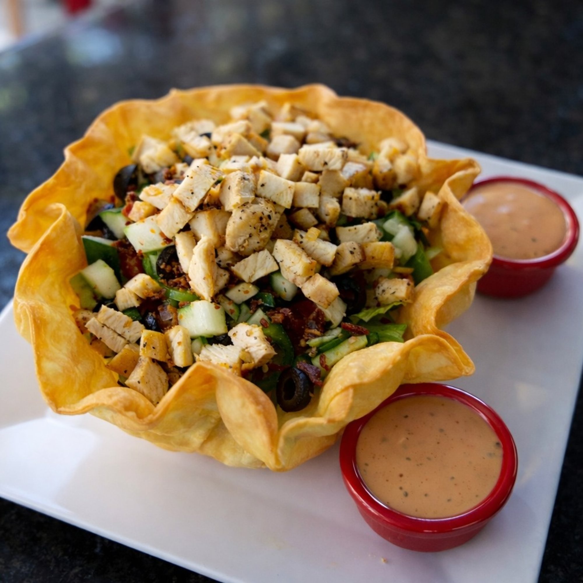 JAMS Spicy Taco Salad