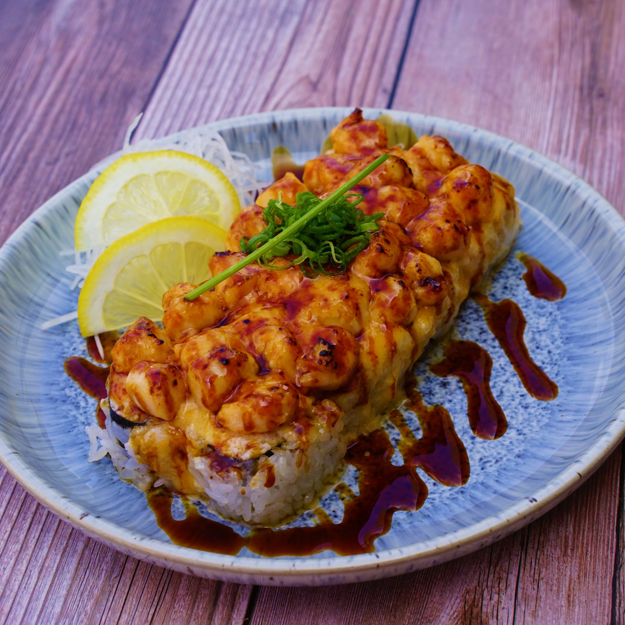 Baked Scallop Roll