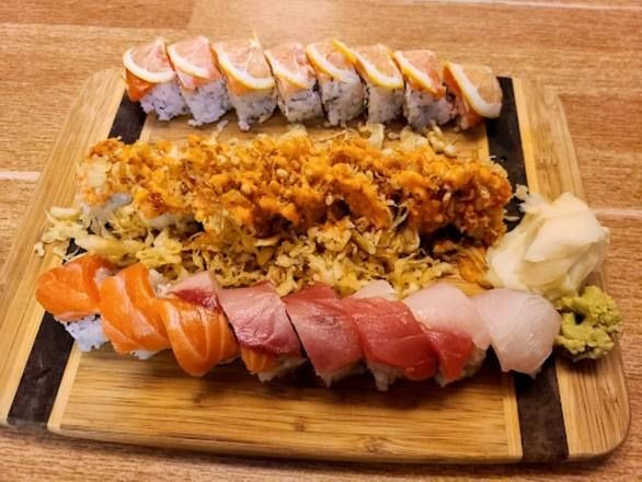 Spicy Rainbow Roll