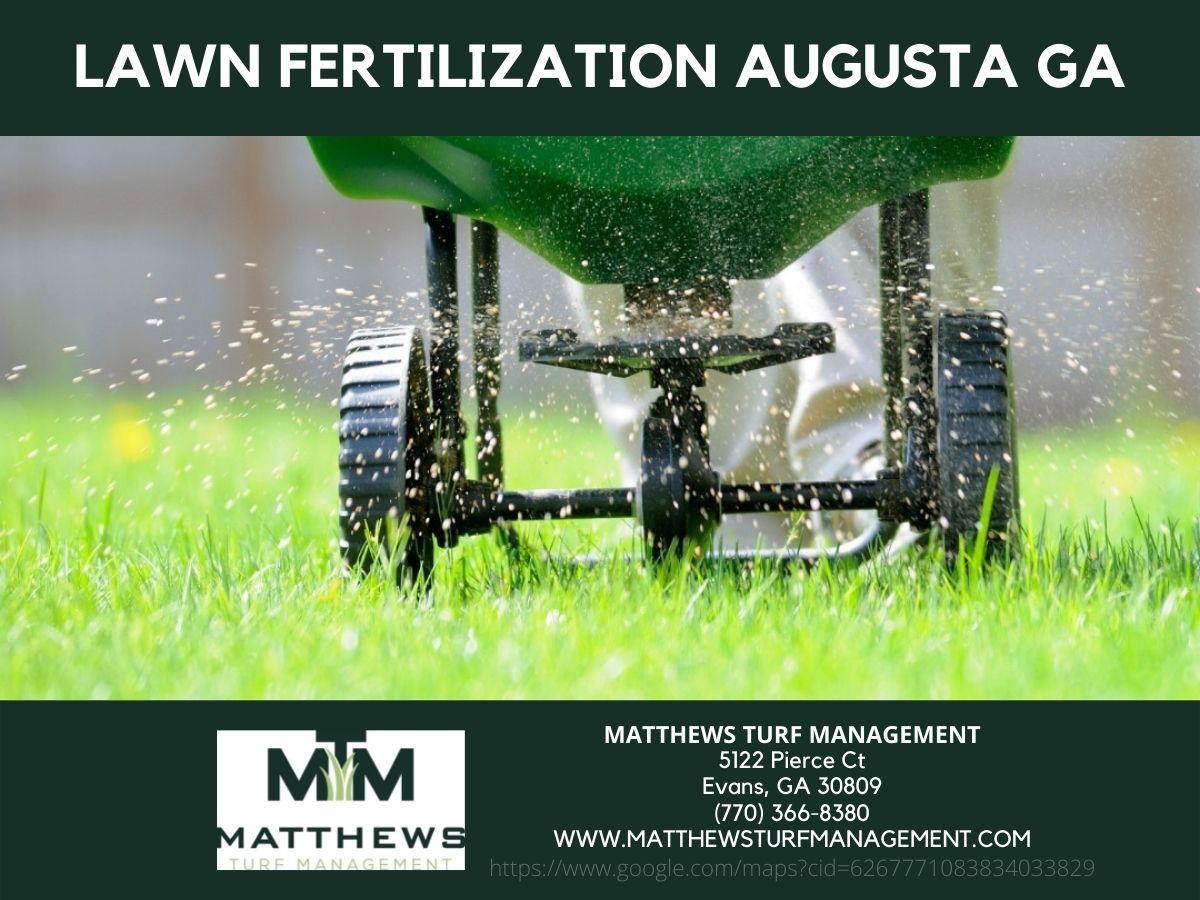 lawn fertilization augusta ga