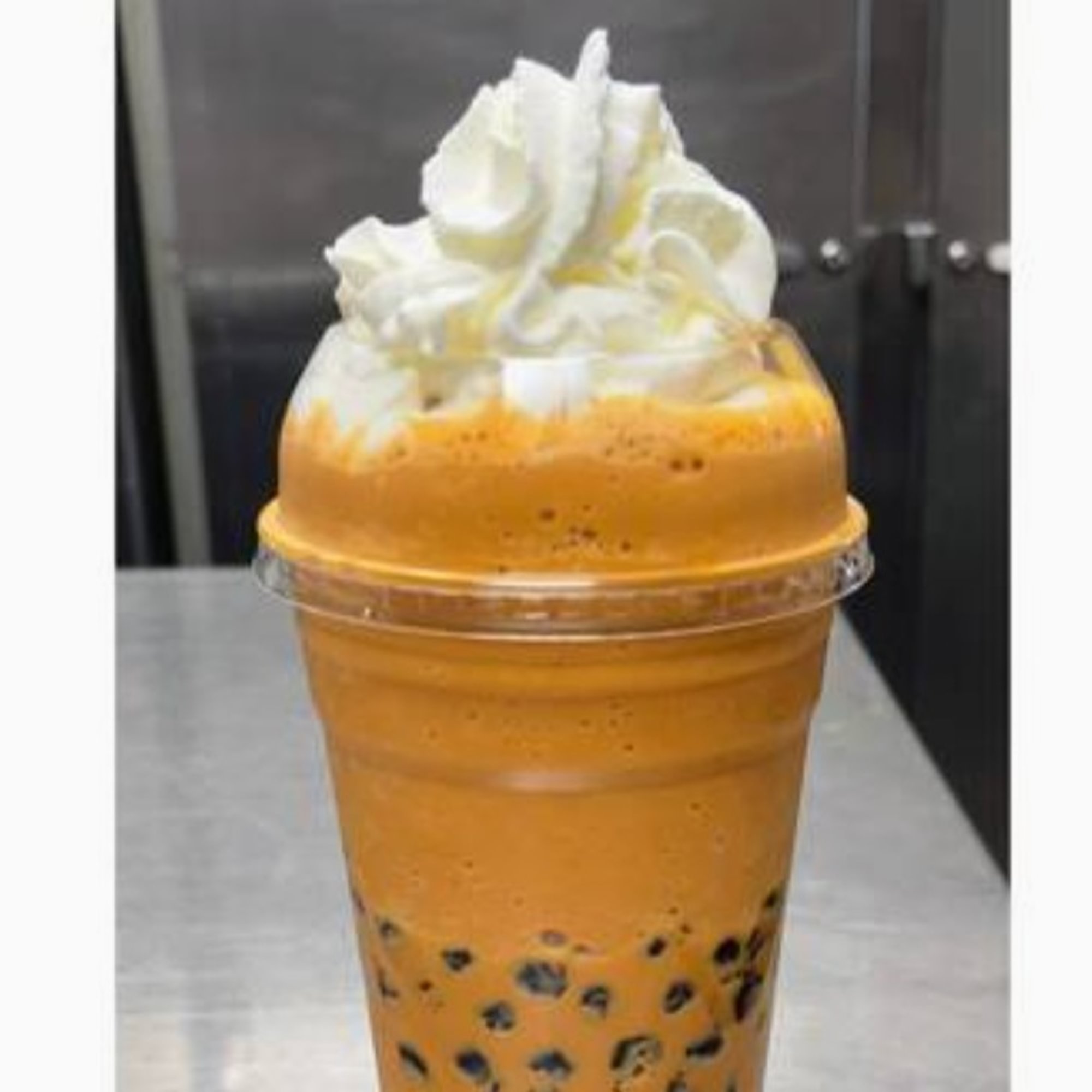 Thai Tea Blended Boba