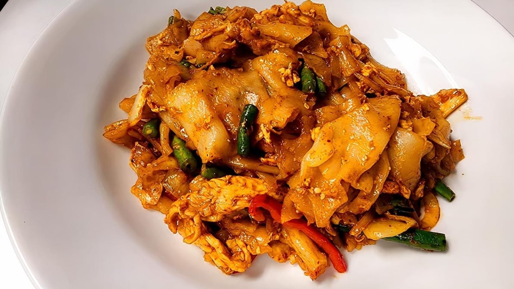 Lunch: Pad Kee Mao (Drunken Noodles)