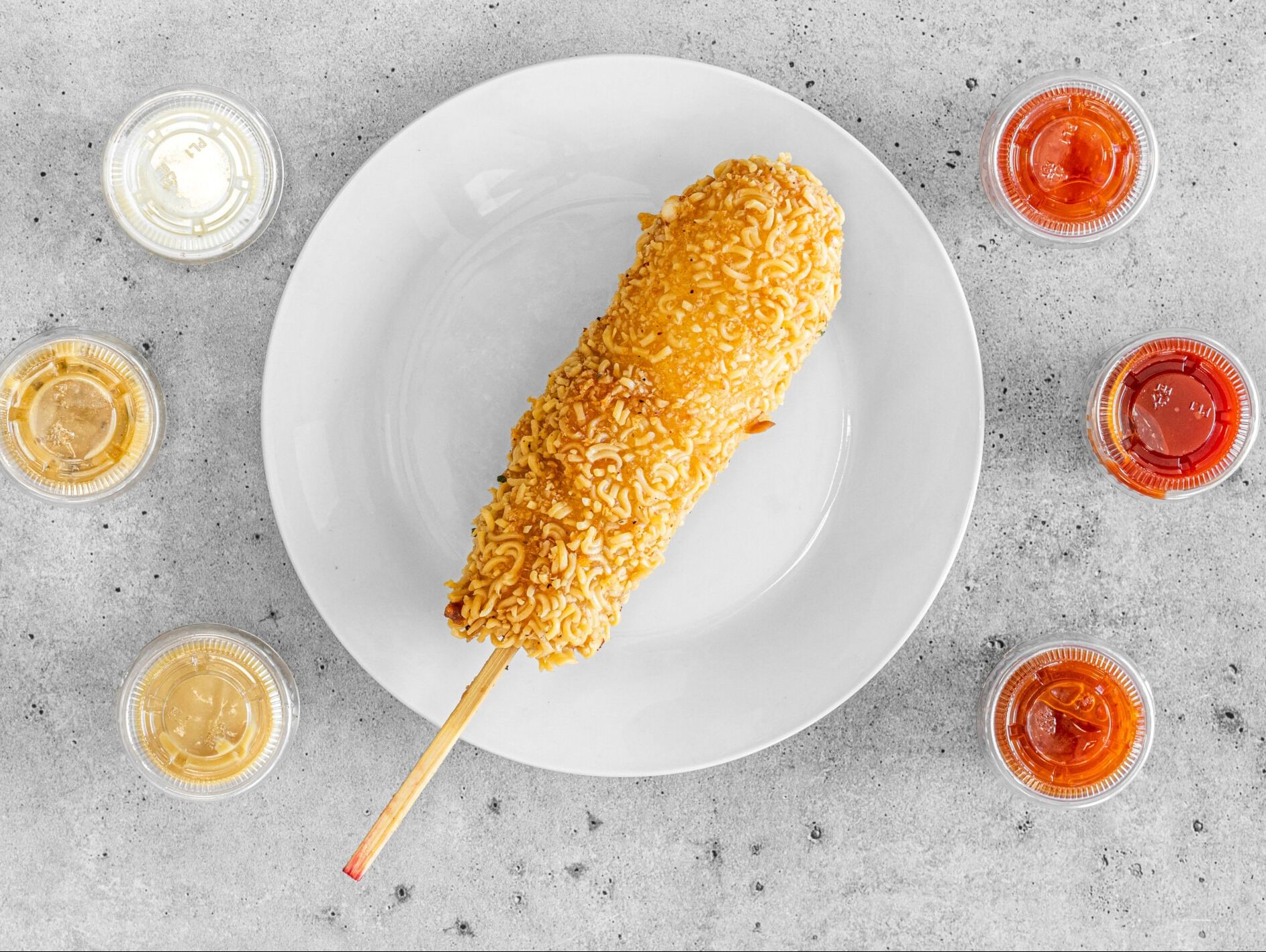 Crispy Ramen Mozzarella