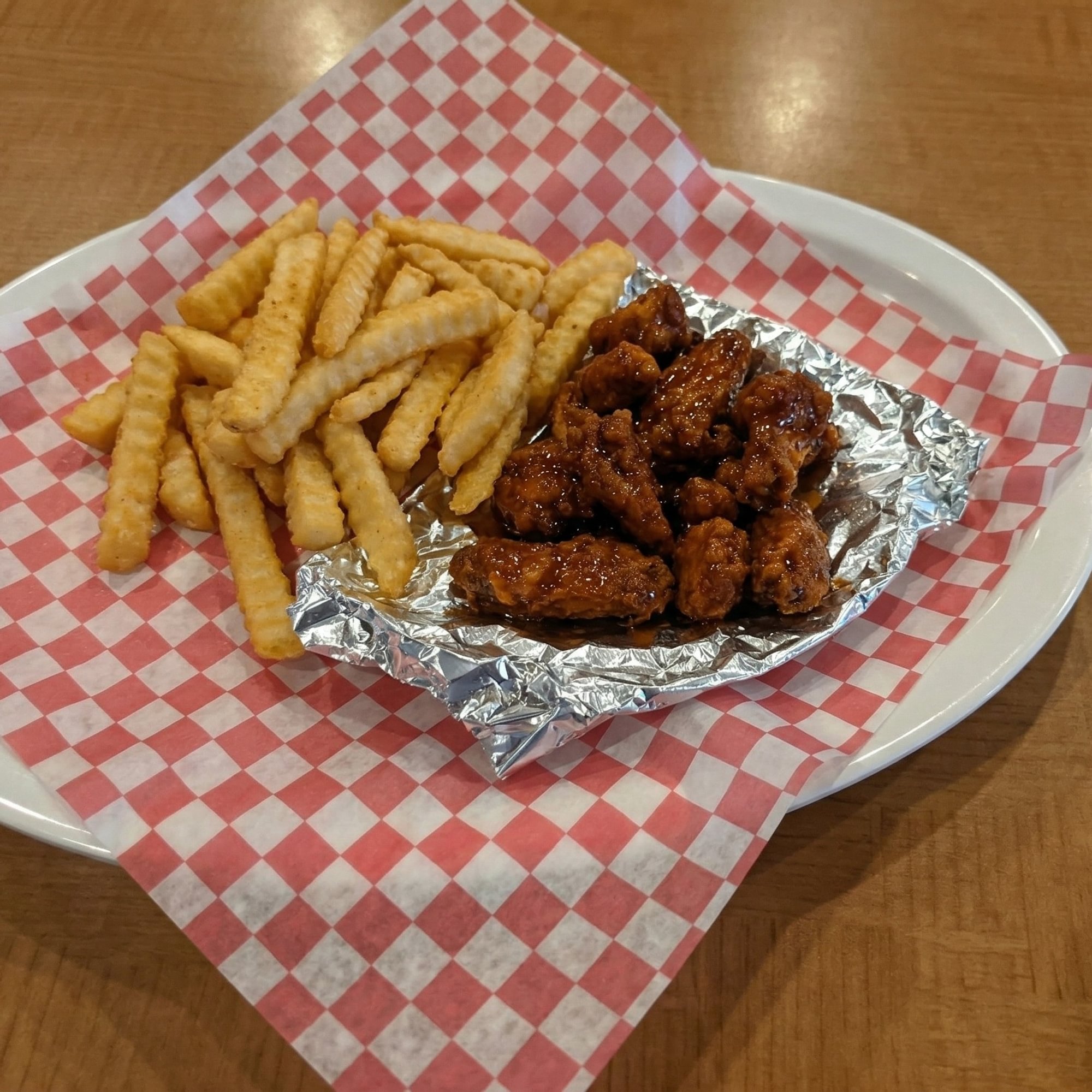 Buffalo Chicken Tenders and Fries