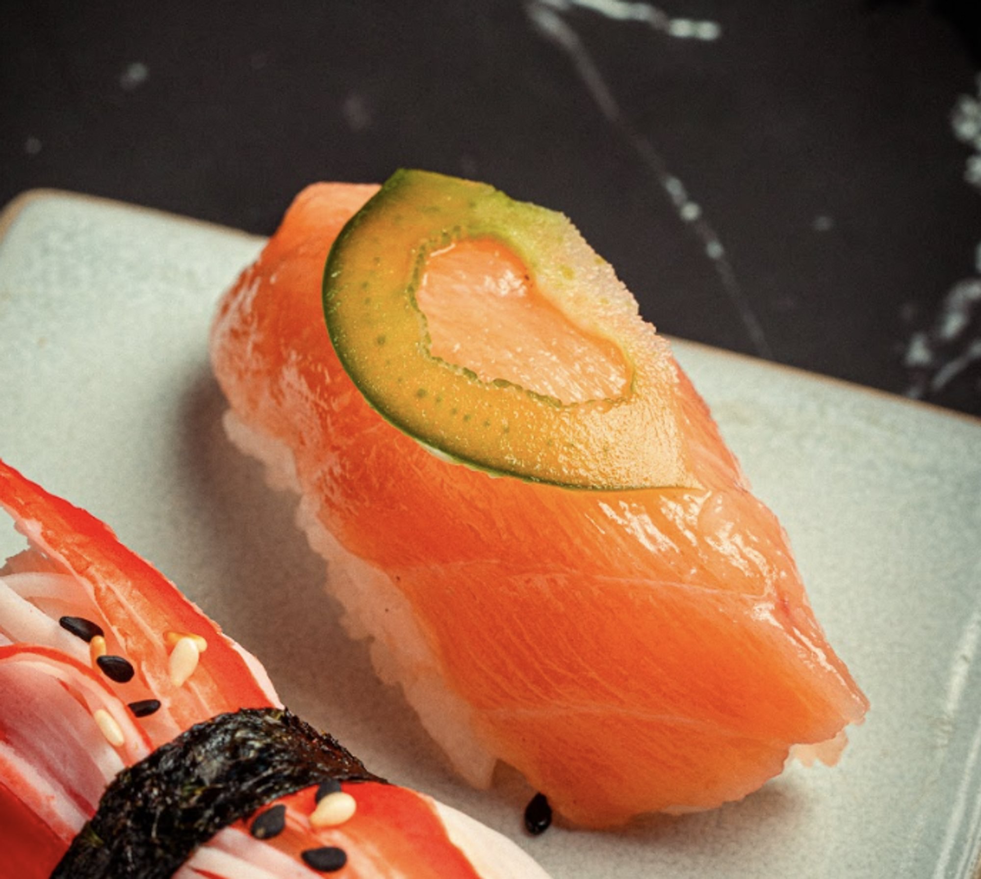 Serrano Salmon Nigiri