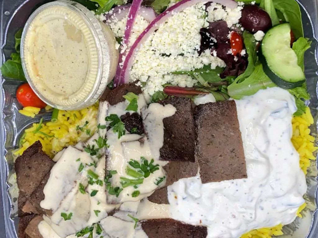 Beef and Lamb Gyro Plate