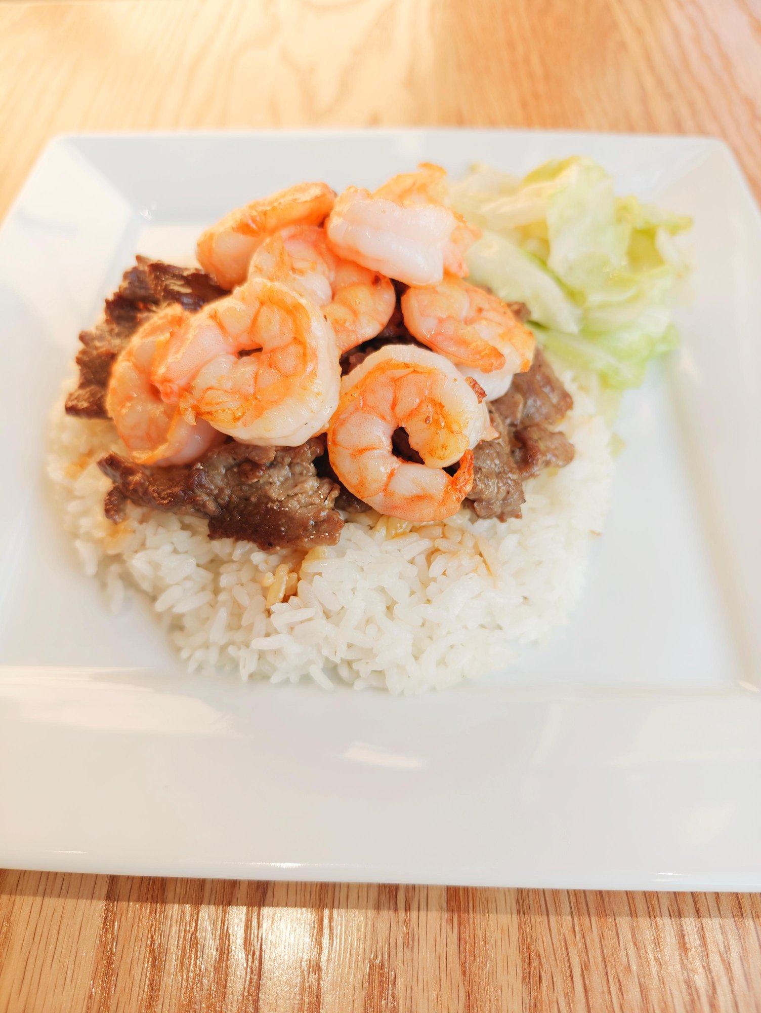 Beef & Shrimp Teriyaki