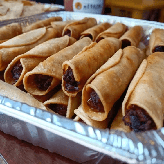 Taquitos Appetizer Platter