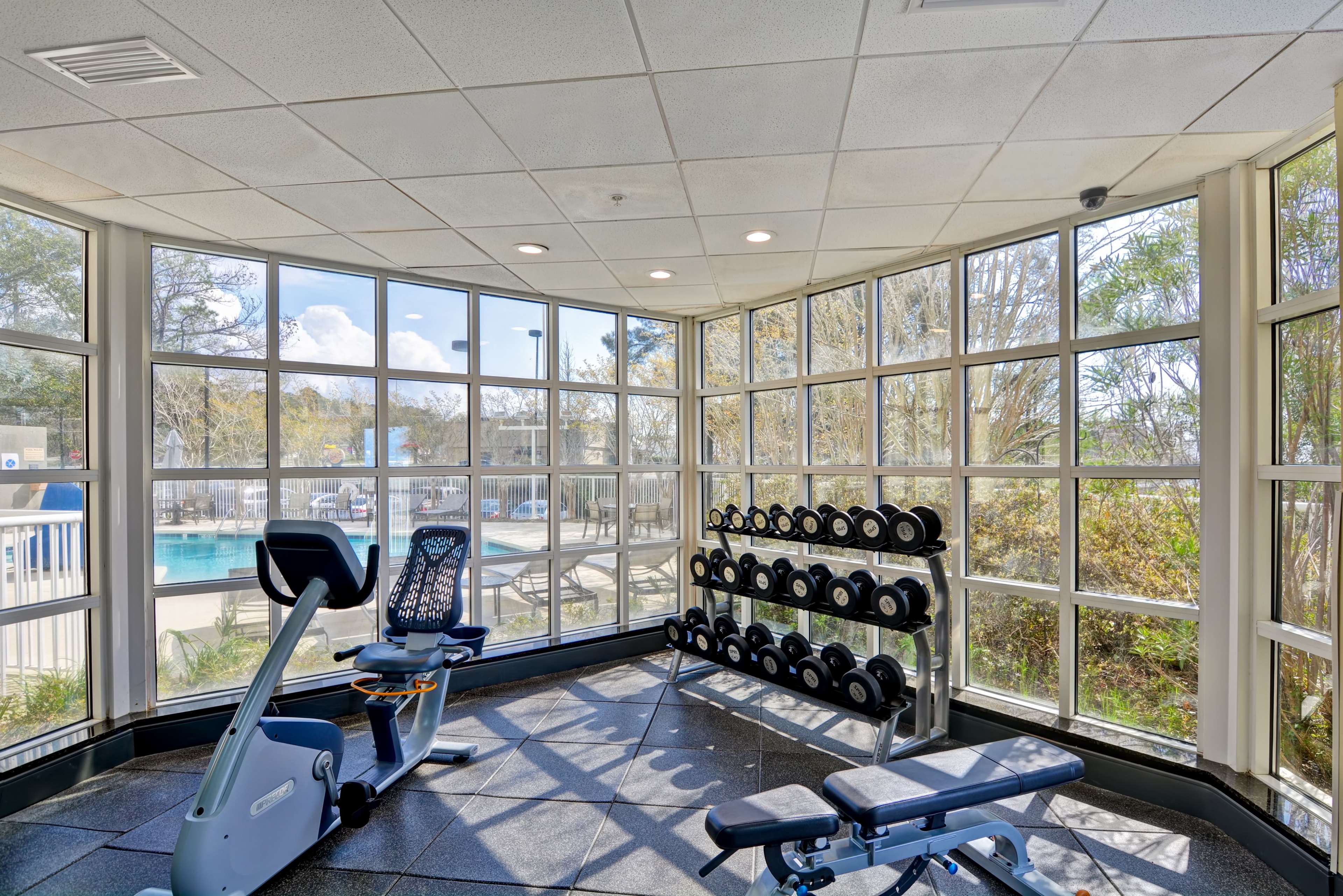 Health club  fitness center  gym