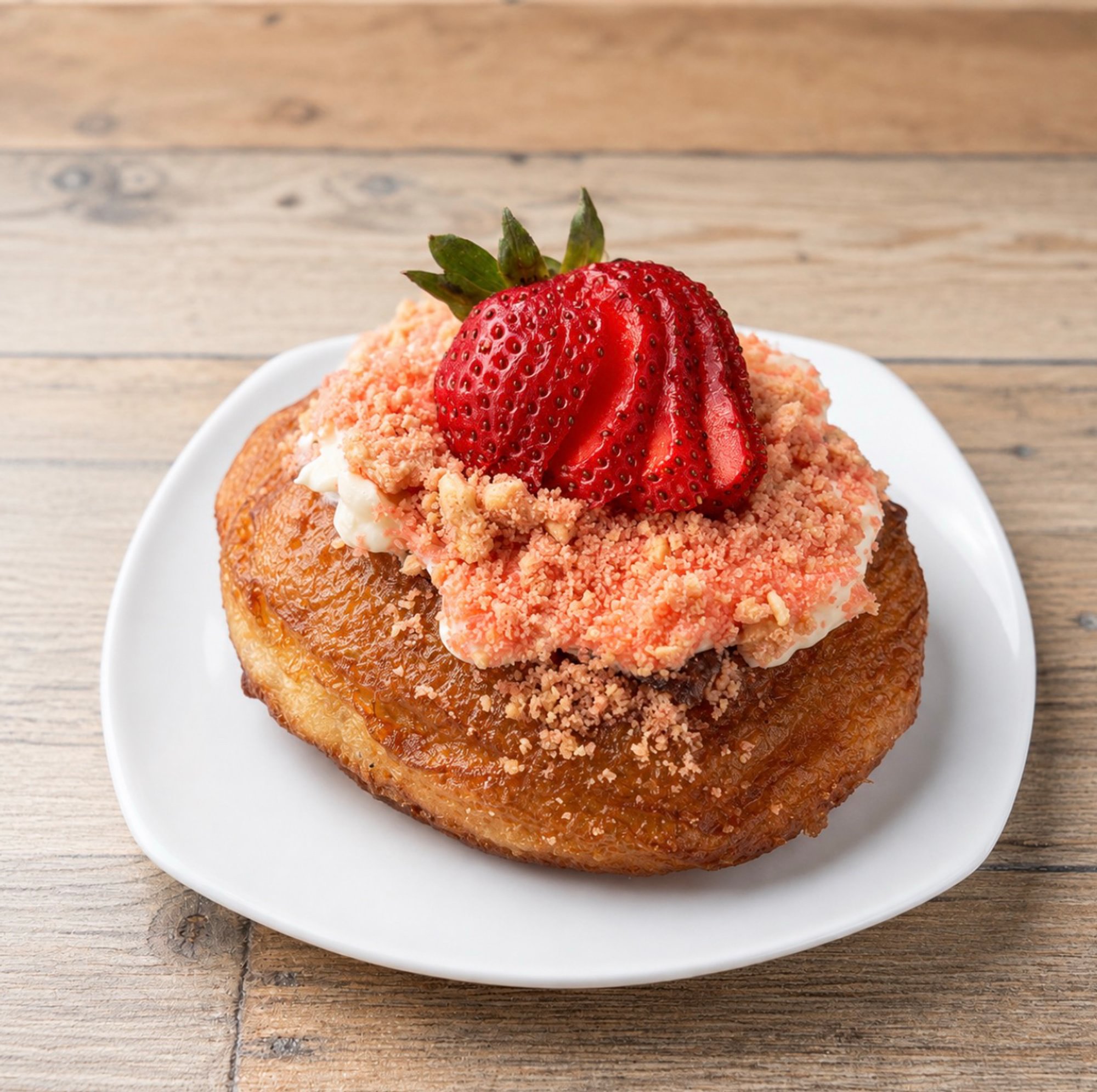 Strawberry Shortcake Cronut