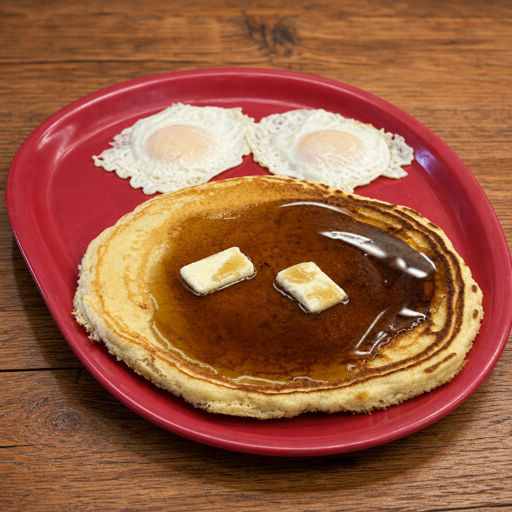 Anja's House Made Buttermilk Pancake with 2 Eggs