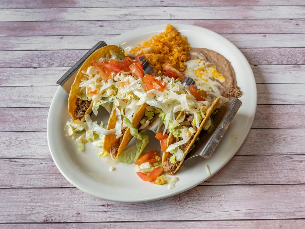 Crispy Taco Plate