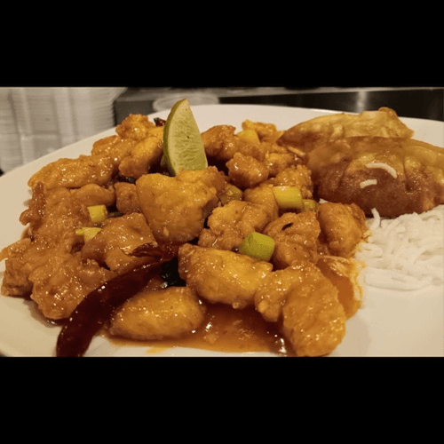 Honey Seared chicken (lunch)