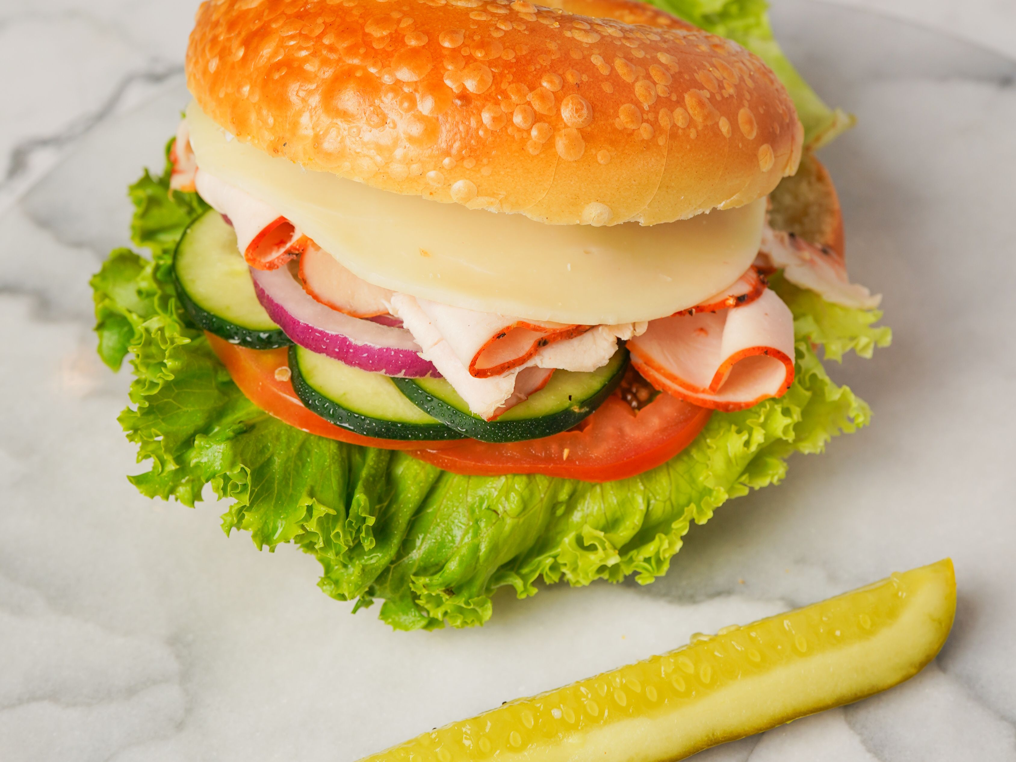 TURKEY VEGGIE SANDWICH