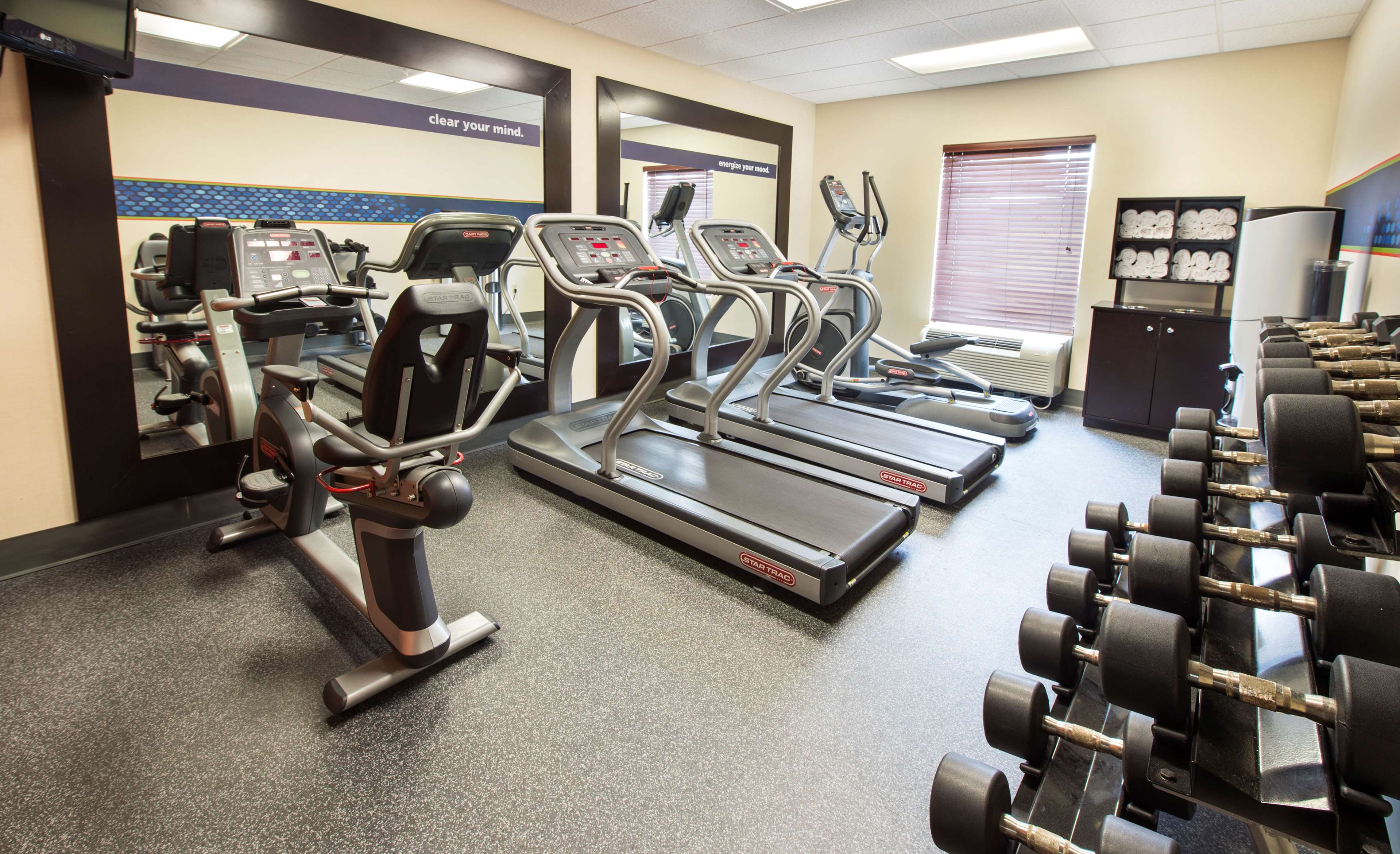 Health club  fitness center  gym