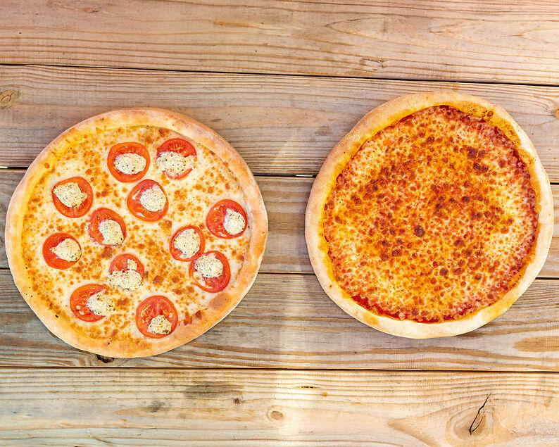 LG Specialty Pizza, Medium Cheese Pizza & LG Salad